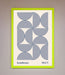 Bauhaus Print 1923 Navy Abstract Framed Poster - Hi Society