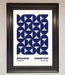 Bauhaus Print July 1923 Navy Blue Abstract Framed Wall Art - Hi Society