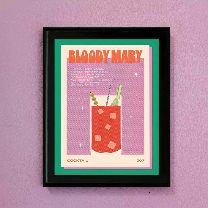 Bloody Mary Cocktail Print - Art Prints