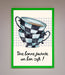 Blue Teacup Stack Kitchen Framed Wall Art - Hi Society