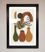 Bohemian Modern Vases And Plant Framed Poster - Hi Society