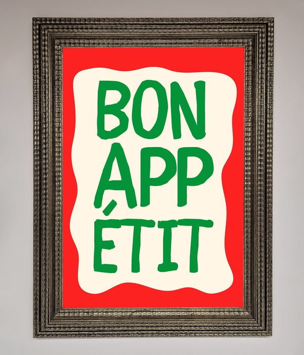 Bonappetit Framed Poster - Hi Society