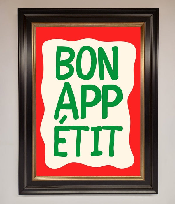 Bonappetit Framed Poster - Hi Society