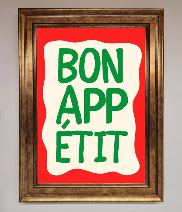 Bonappetit Framed Poster - Hi Society