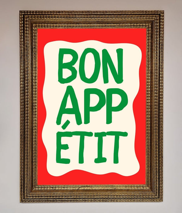 Bonappetit Framed Poster - Hi Society