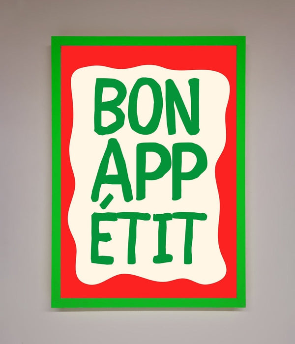 Bonappetit Framed Poster - Hi Society