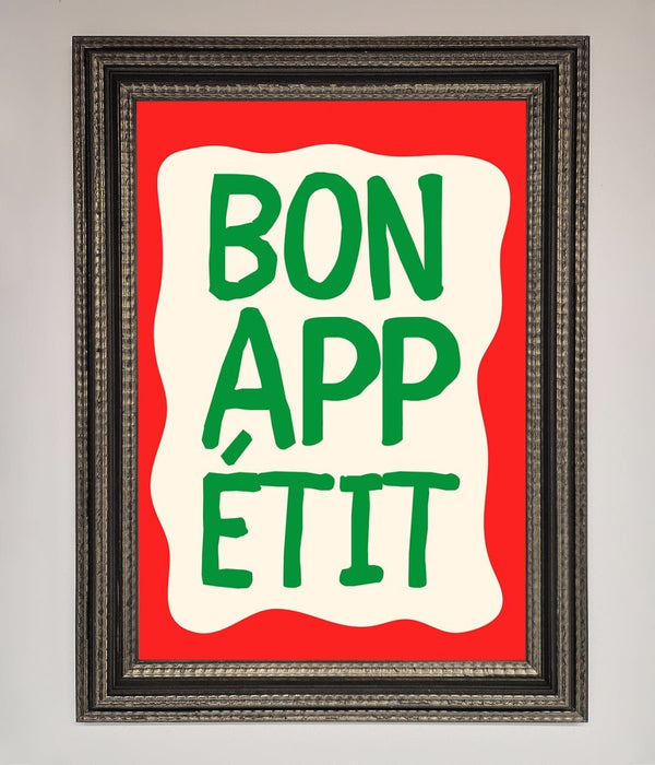 Bonappetit Framed Poster - Hi Society