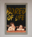 Bored Of Life Foil Print - Hi Society
