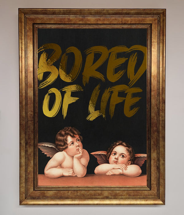 Bored Of Life Foil Print - Hi Society