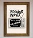 Breaking News Framed Poster - Hi Society