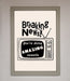Breaking News Framed Poster - Hi Society