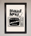 Breaking News Framed Poster - Hi Society
