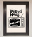 Breaking News Framed Poster - Hi Society