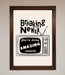 Breaking News Framed Poster - Hi Society
