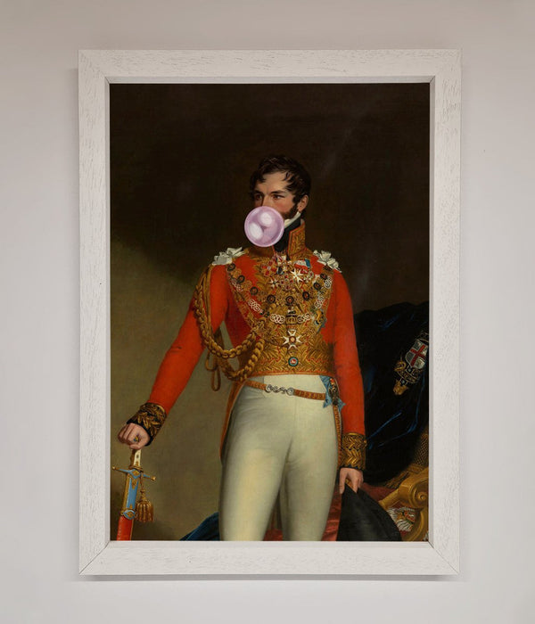Bubble Gum Admiral Framed Wall Art - Hi Society