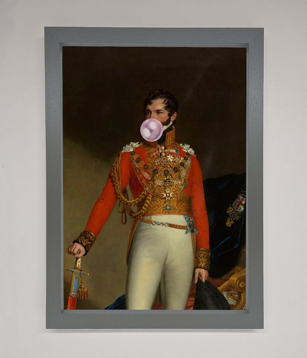 Bubble Gum Admiral Framed Wall Art - Hi Society