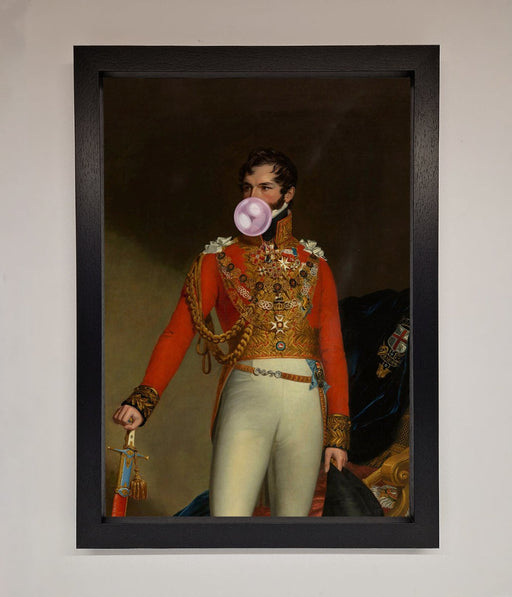 Bubble Gum Admiral Framed Wall Art - Hi Society