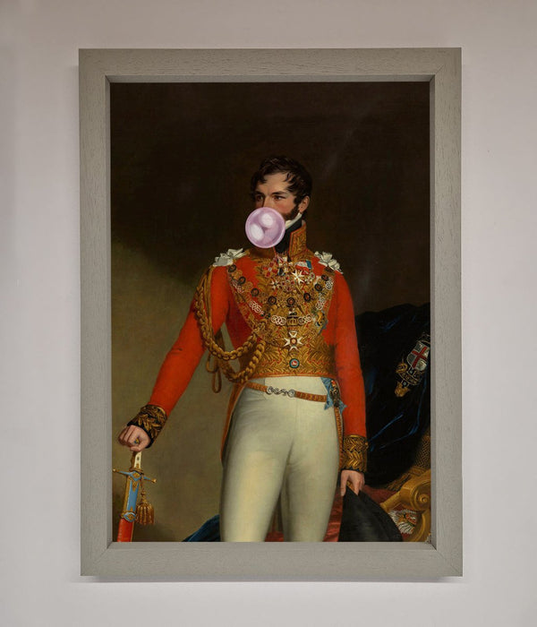 Bubble Gum Admiral Framed Wall Art - Hi Society