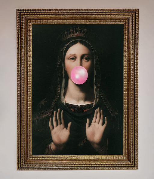 Bubble Gum Renaissance Framed Print - Hi Society