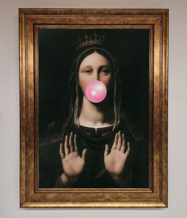 Bubble Gum Renaissance Framed Print - Hi Society