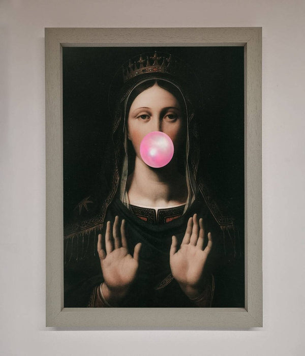 Bubble Gum Renaissance Framed Print - Hi Society