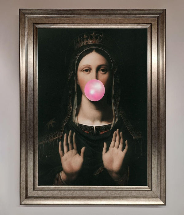 Bubble Gum Renaissance Framed Print - Hi Society