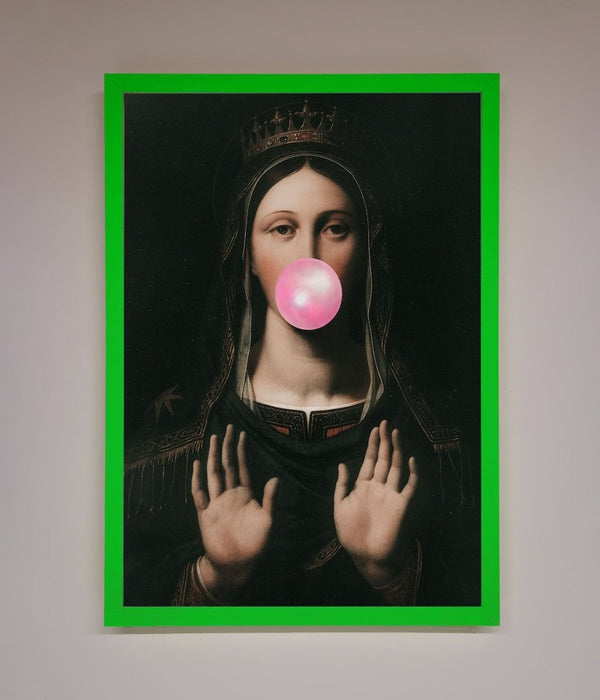 Bubble Gum Renaissance Framed Print - Hi Society