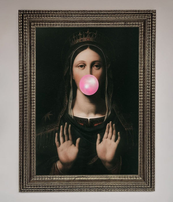 Bubble Gum Renaissance Framed Print - Hi Society