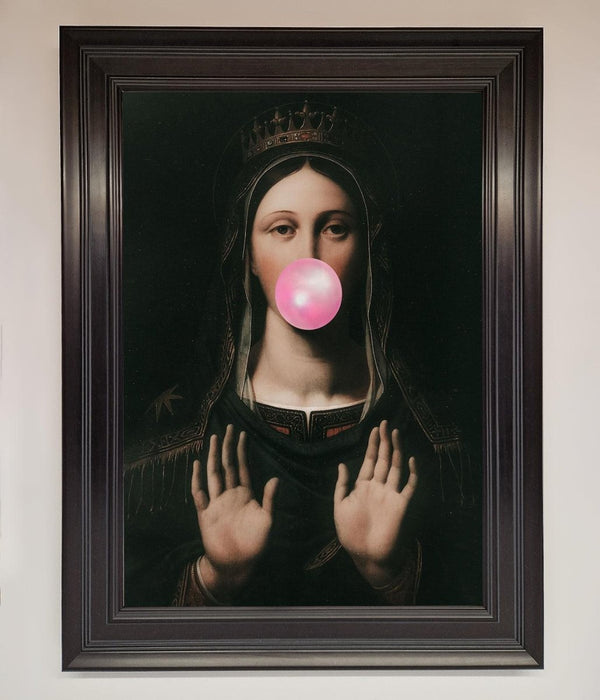Bubble Gum Renaissance Framed Print - Hi Society