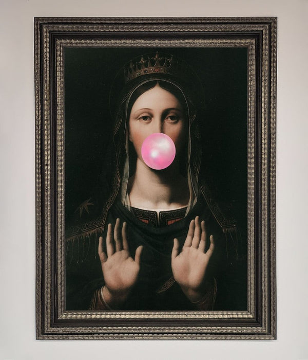 Bubble Gum Renaissance Framed Print - Hi Society