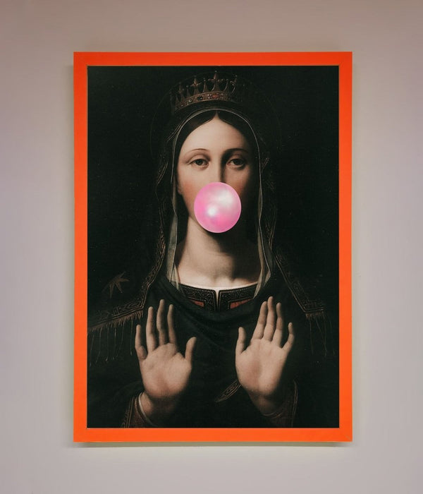 Bubble Gum Renaissance Framed Print - Hi Society
