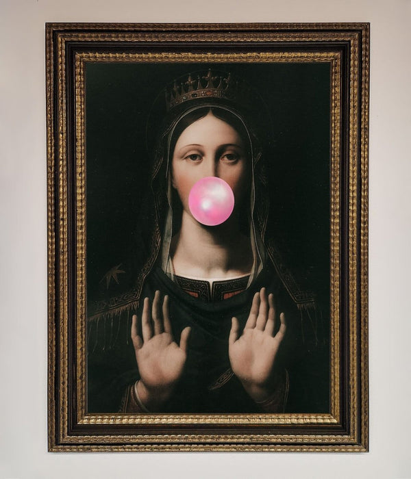 Bubble Gum Renaissance Framed Print - Hi Society