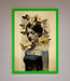 Butterfly Book Woman Framed Poster - Hi Society