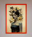 Butterfly Book Woman Framed Poster - Hi Society