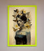 Butterfly Book Woman Framed Poster - Hi Society