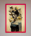 Butterfly Book Woman Framed Poster - Hi Society
