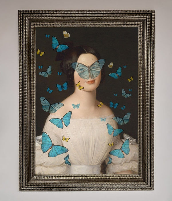 Butterfly Renaissance Framed Print - Hi Society