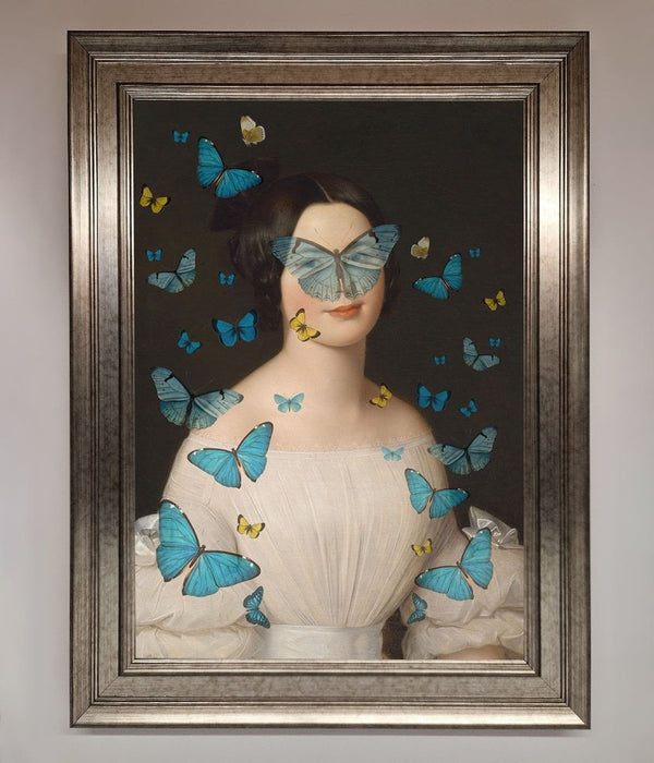 Butterfly Renaissance Framed Print - Hi Society