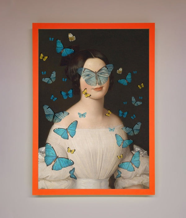 Butterfly Renaissance Framed Print - Hi Society