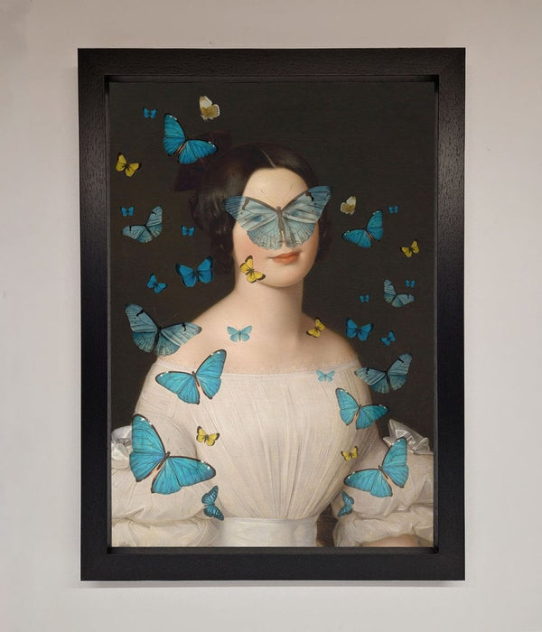 Butterfly Renaissance Framed Print - Hi Society
