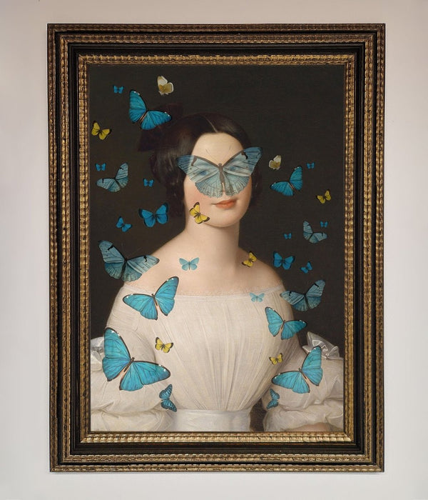 Butterfly Renaissance Framed Print - Hi Society