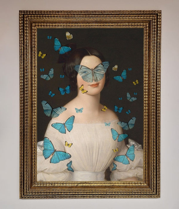 Butterfly Renaissance Framed Print - Hi Society