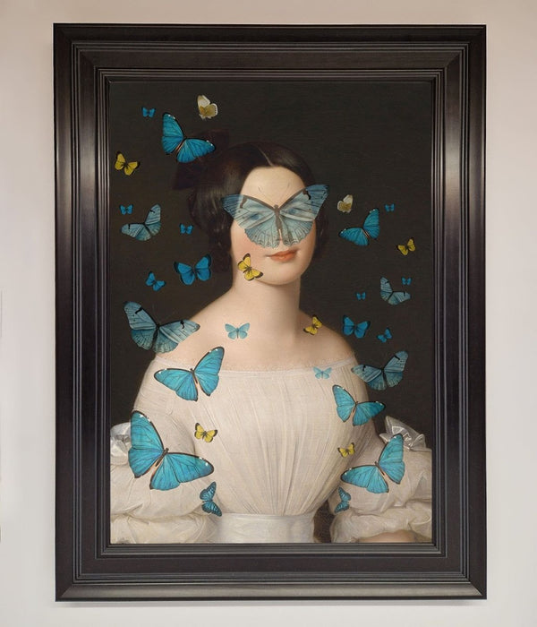 Butterfly Renaissance Framed Print - Hi Society