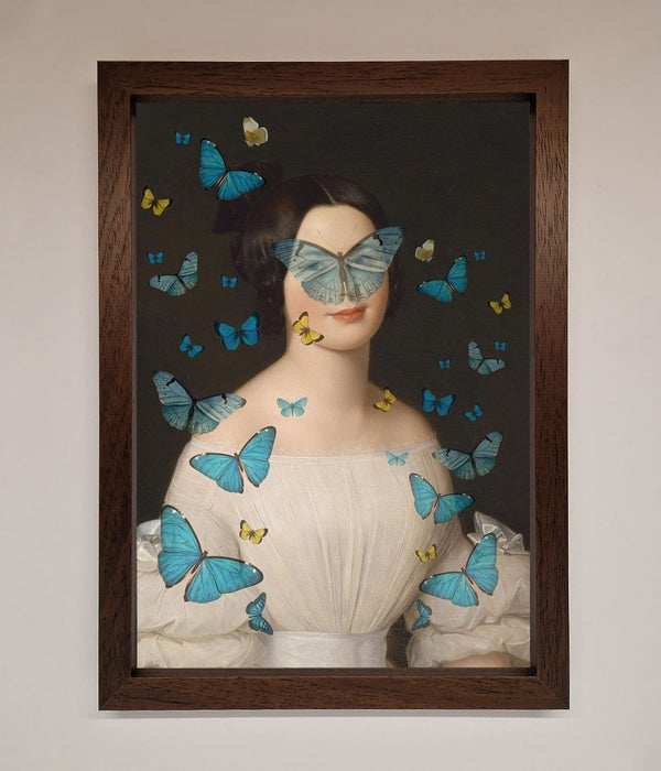 Butterfly Renaissance Framed Print - Hi Society