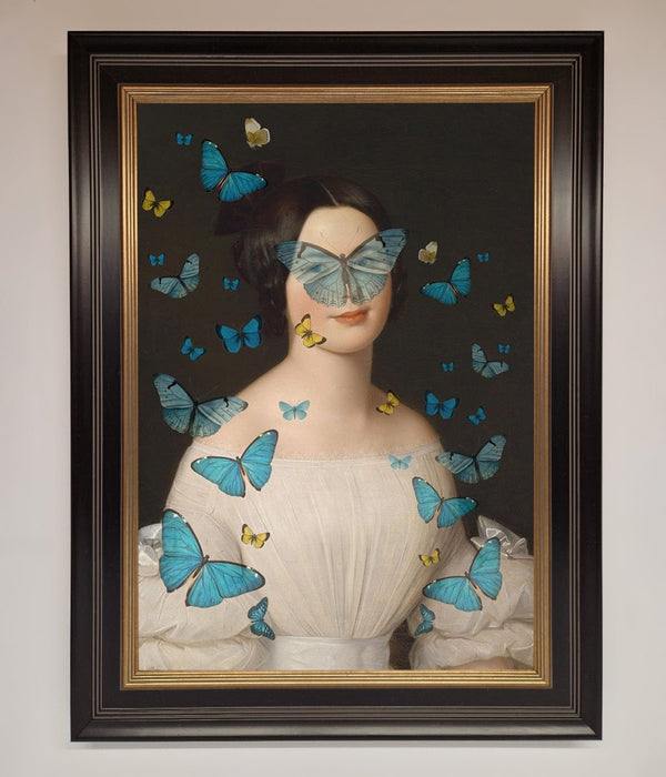 Butterfly Renaissance Framed Print - Hi Society