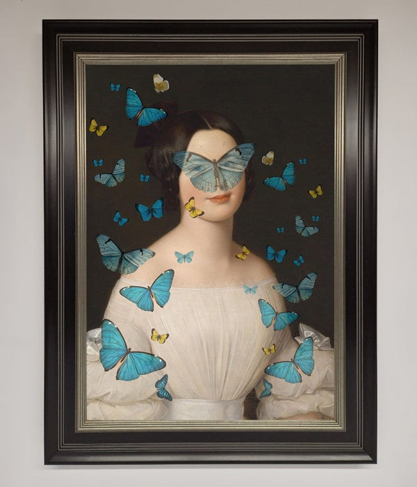 Butterfly Renaissance Framed Print - Hi Society