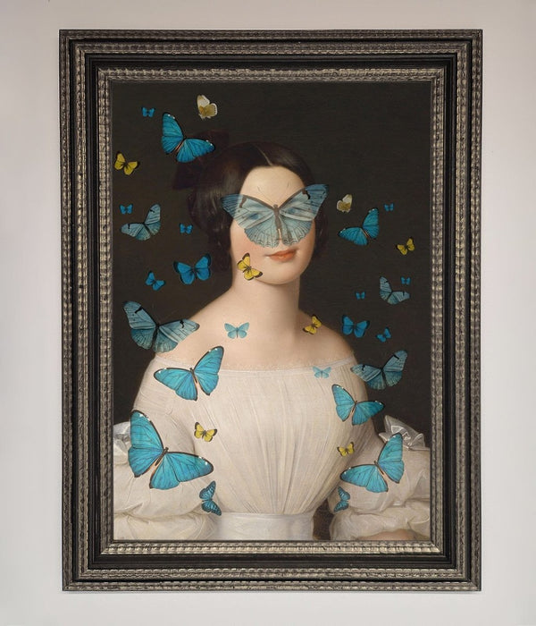 Butterfly Renaissance Framed Print - Hi Society