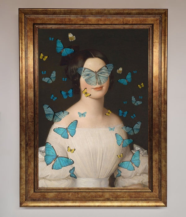 Butterfly Renaissance Framed Print - Hi Society