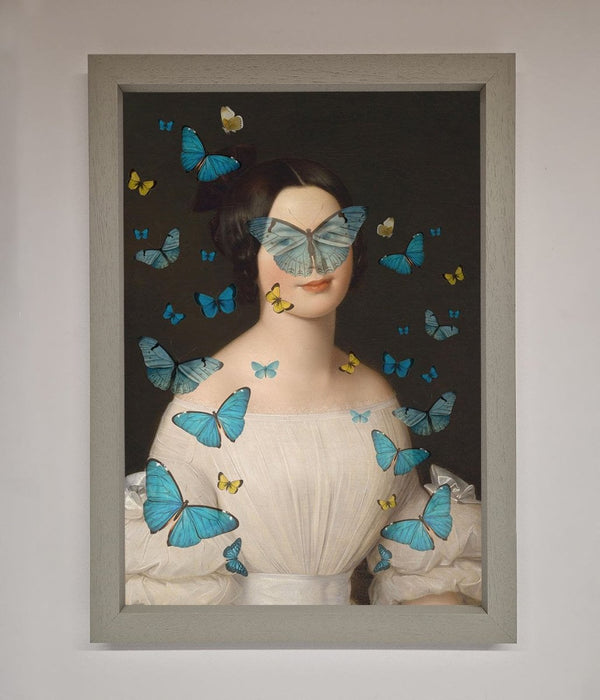 Butterfly Renaissance Framed Print - Hi Society