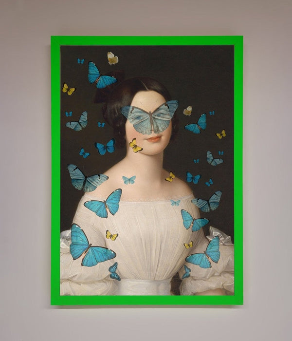Butterfly Renaissance Framed Print - Hi Society